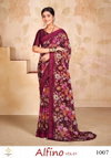 Alfino Vol 1 By Shubh Shree Printed Chiffon Sarees Wholesale Shop In Surat